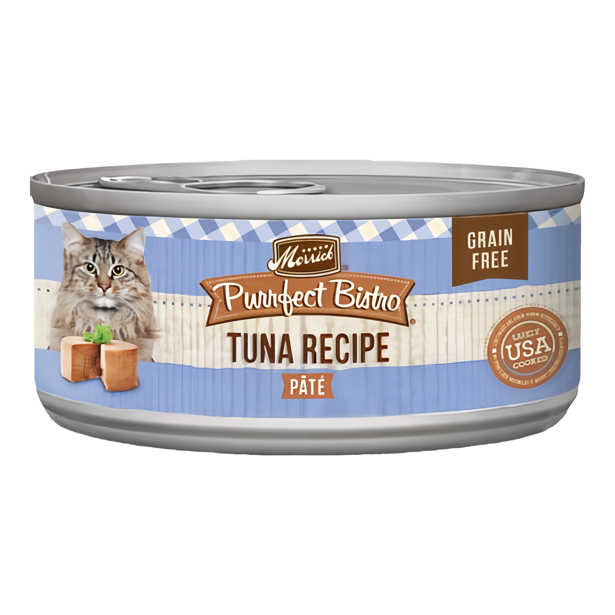 Merrick Purrfect Bistro Grain Free Wet Cat Food Tuna Recipe Pate