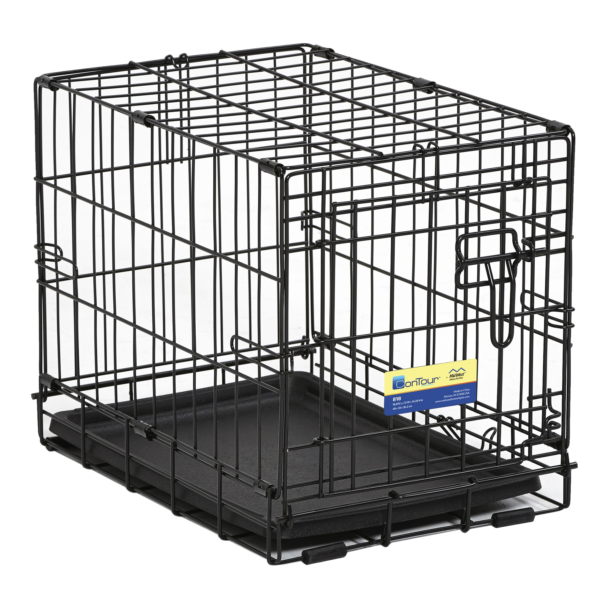 MidWest Contour Dog Crate 18 Inch Single Door #18 Inch#Single Door