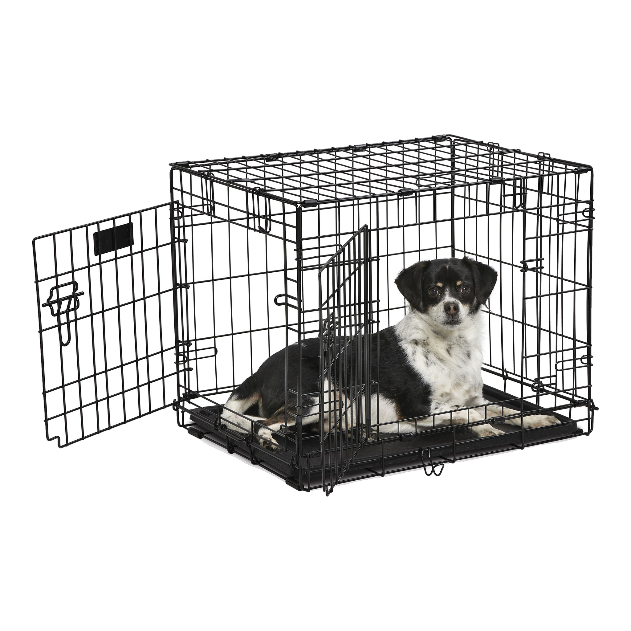 MidWest Contour Dog Crate 24 Inch Double Door