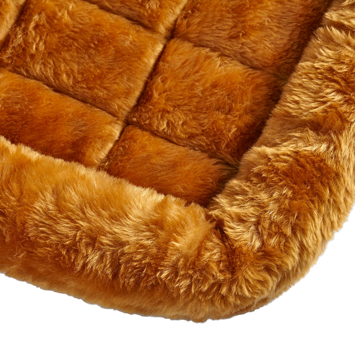 MidWest QuietTime Pet Bed Cinnamon texture