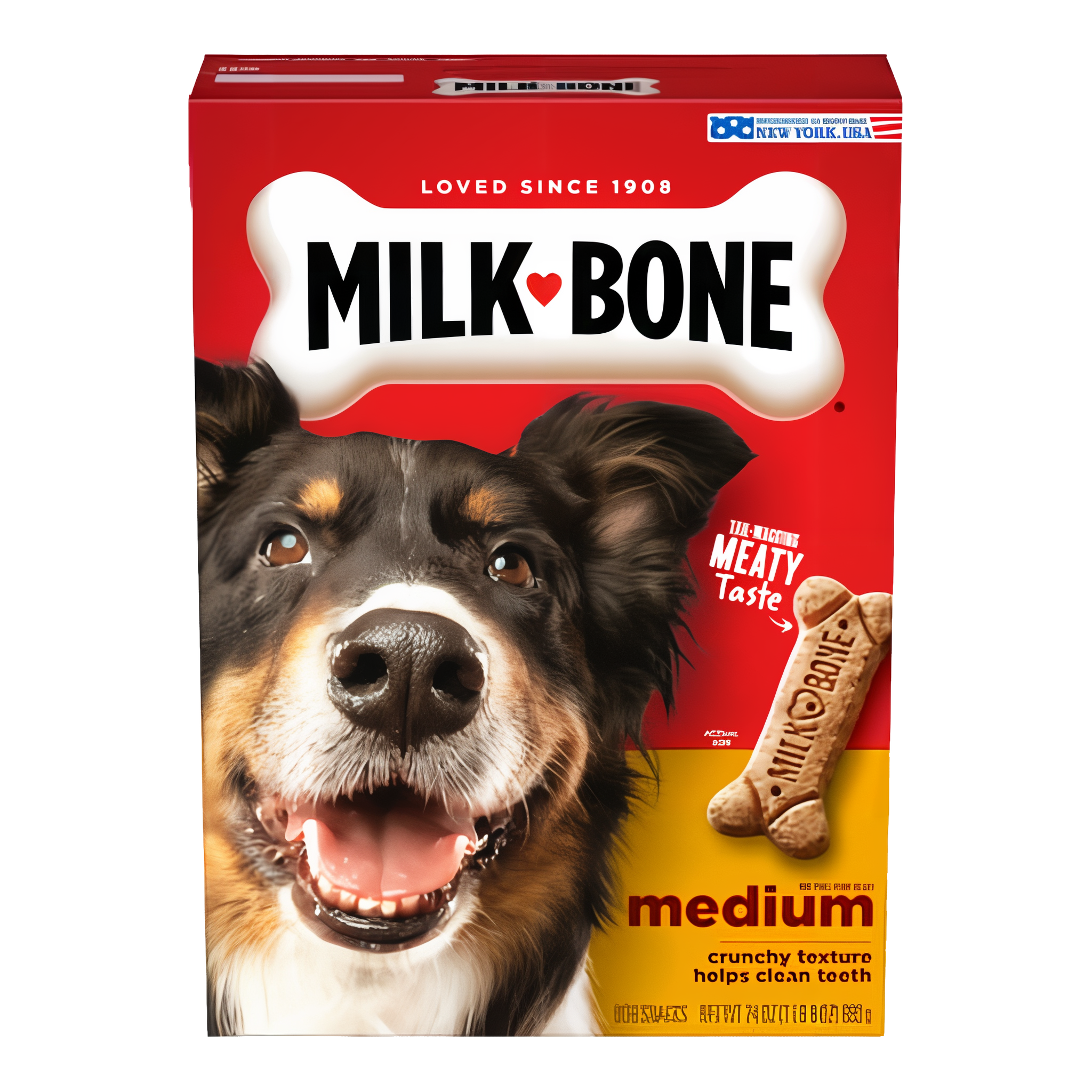 Milk-Bone Beef Flavor Biscuits Medium Dog Treats