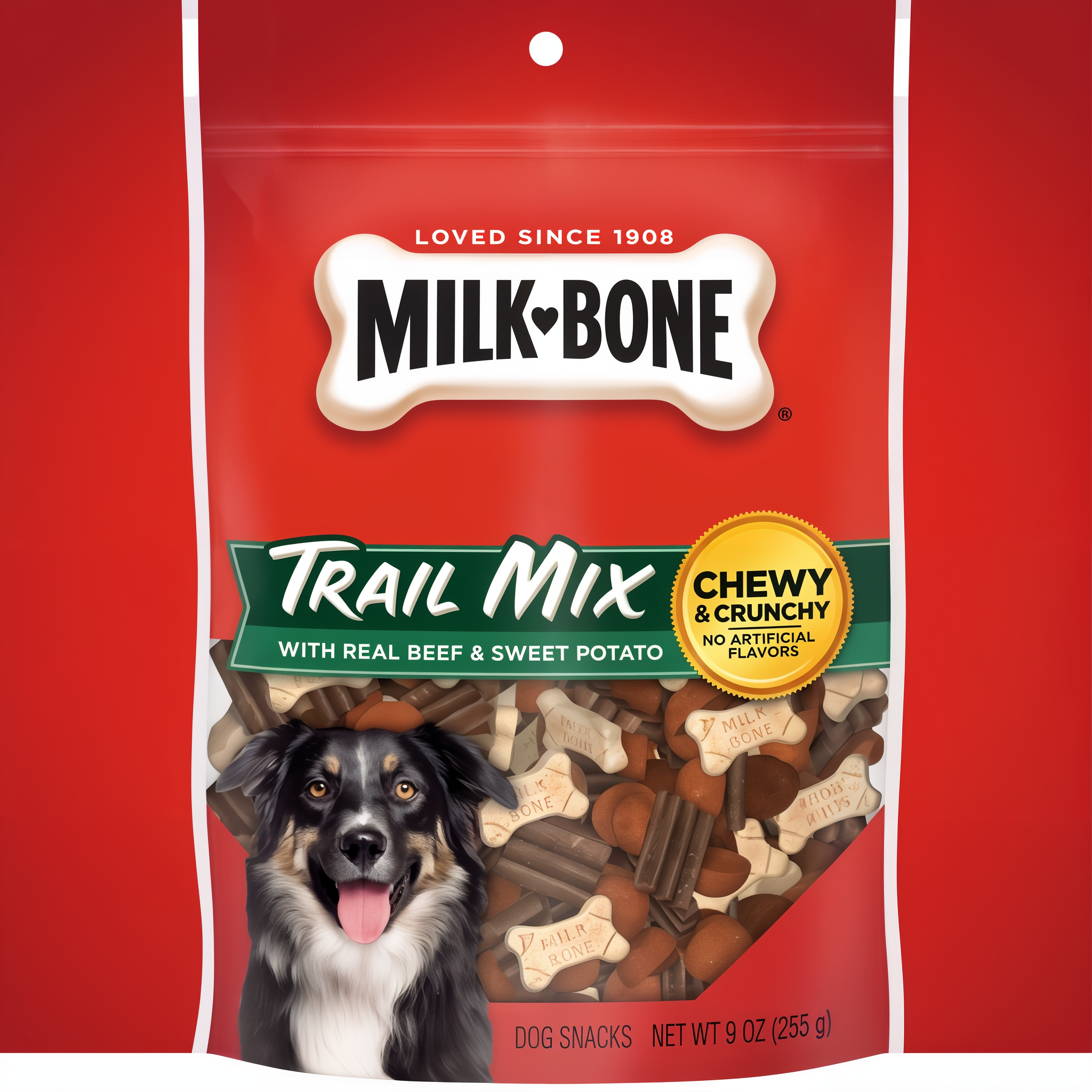 Milk-Bone Treats Bone Trail Mix Beef & Sweet Potato Dog Treats