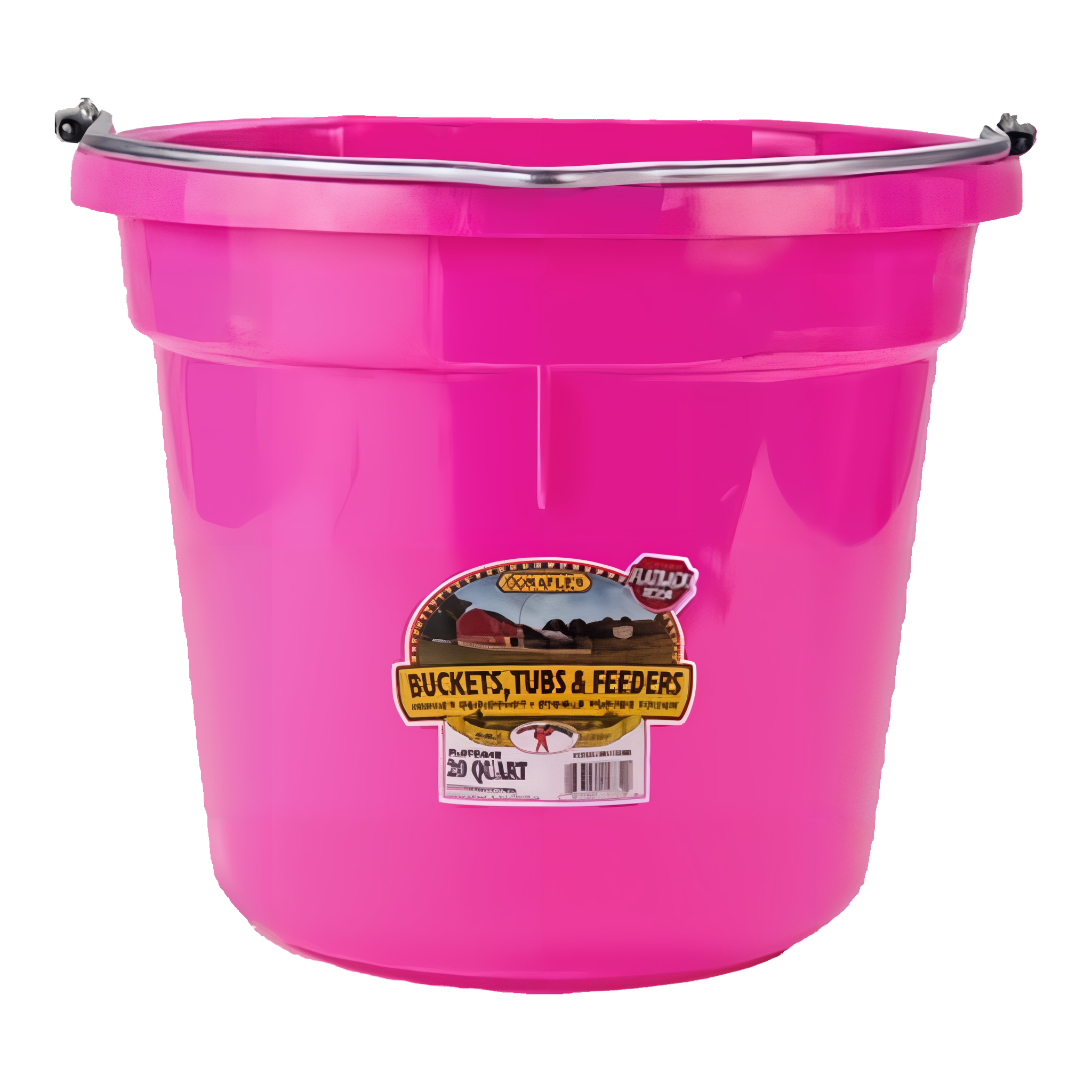 Miller Little Giant Plastic Flat Back Bucket