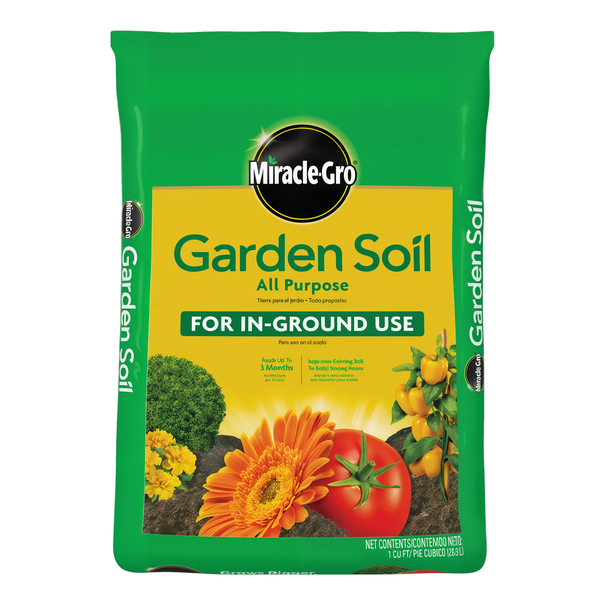 Miracle-Gro Garden Soil All-Purpose 2 cu ft -- product image