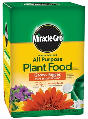Miracle-Gro Water Soluble All Purpose Plant Food