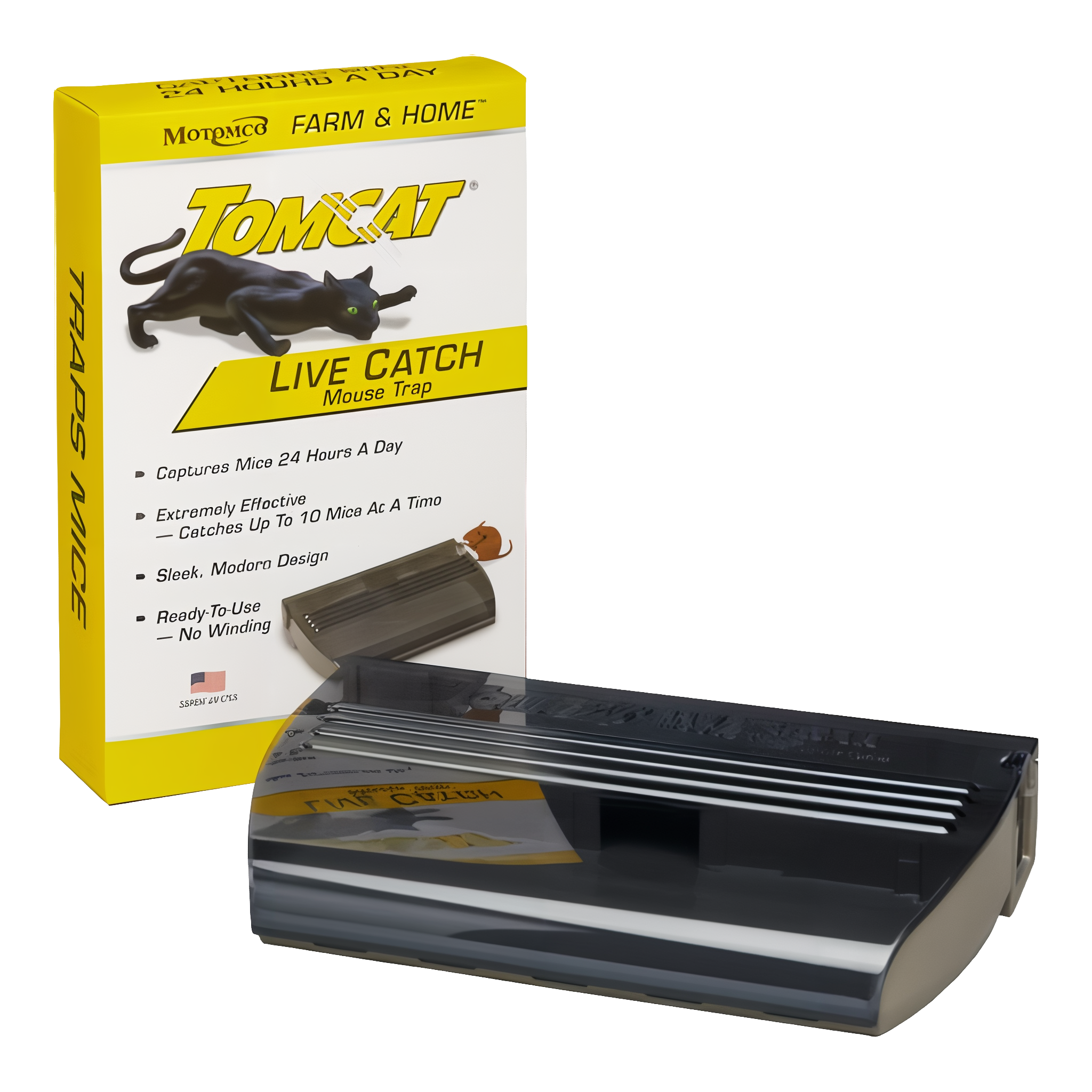 Motomco D-Tomcat Live Catch Mouse Trap