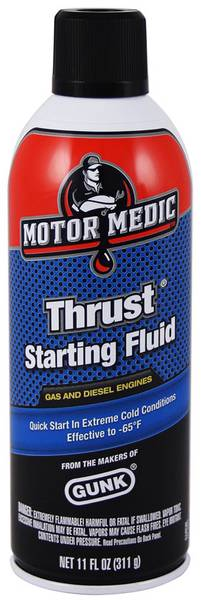 Motor Medic Thrust Starting Fluid