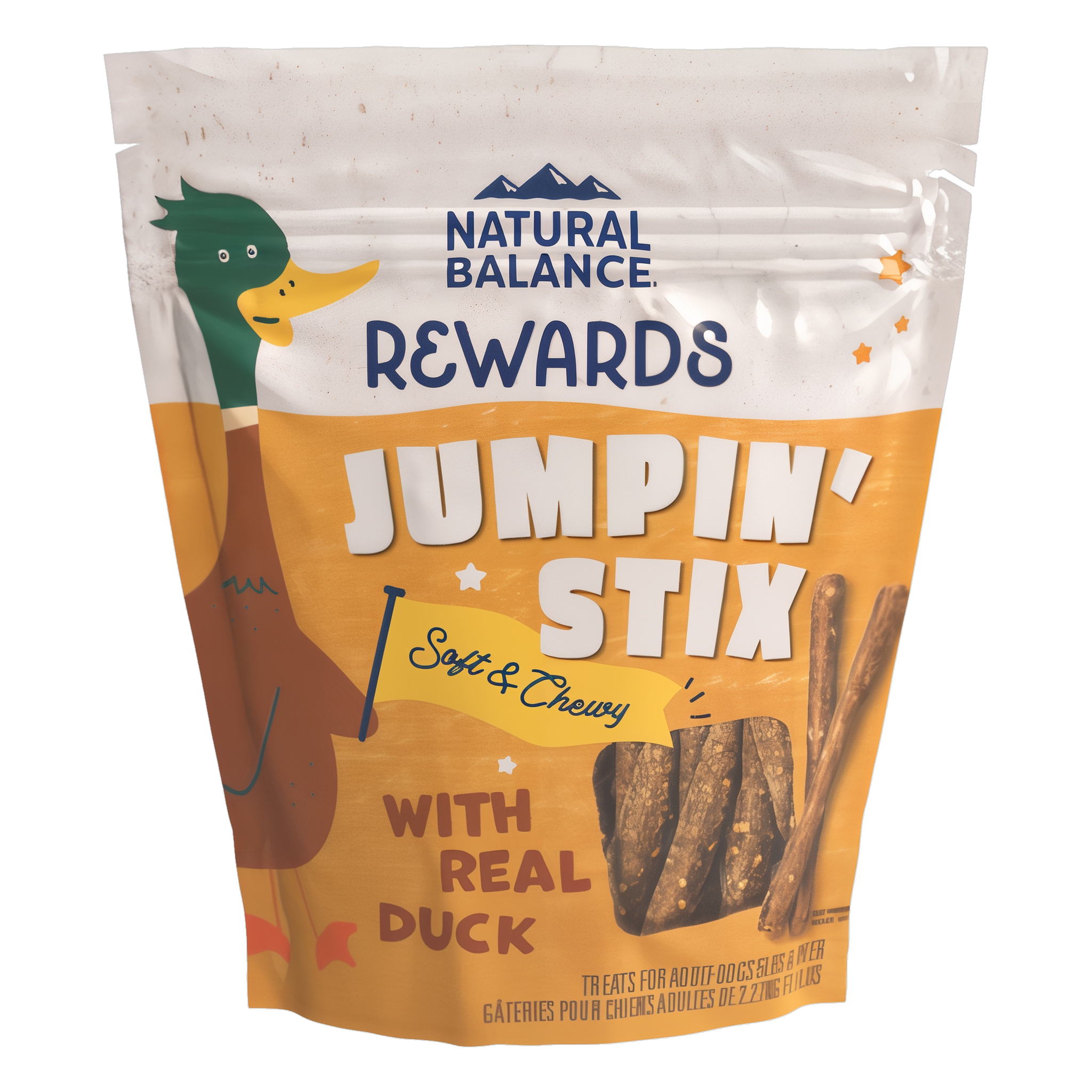 Natural Balance Rewards Jumpin' Stix With Real Duck Dog Treats, 4 oz