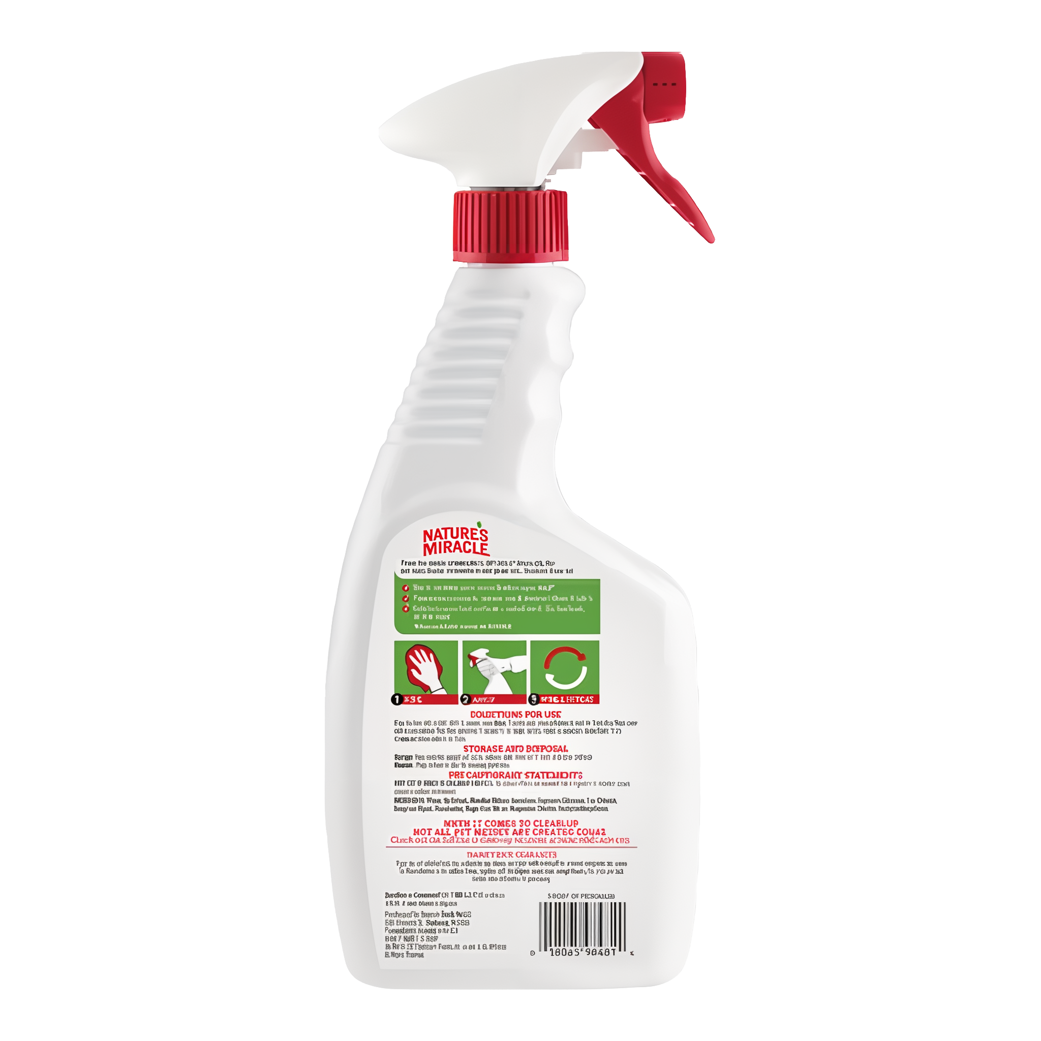 Nature's Miracle Dual-Action Hard Floor Cleaner apc hardfloorcleaner rtu 24oz g02 back