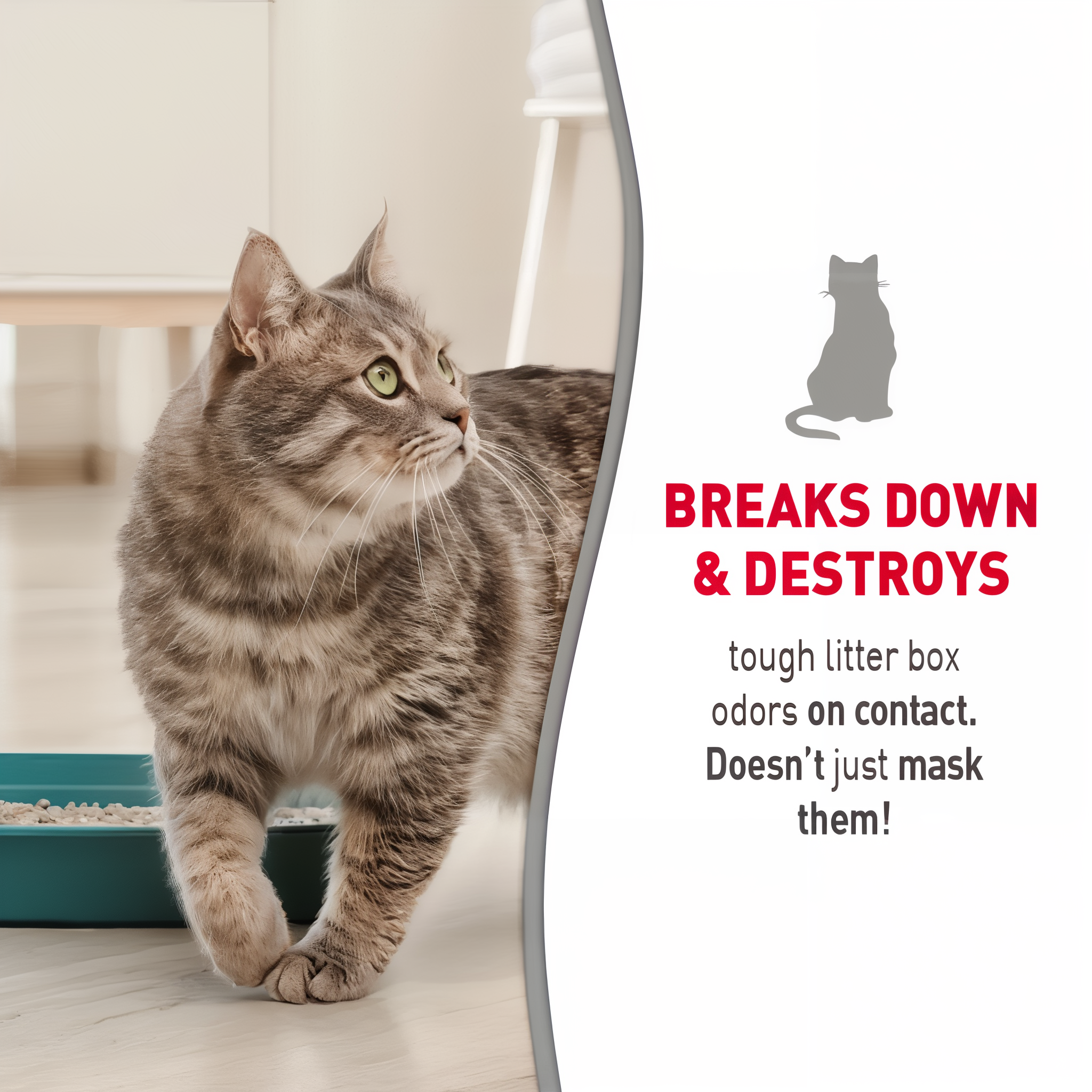Nature's Miracle Unscented Litter Box Odor Destroyer litter box odor destroyer g03 breaksdown lores