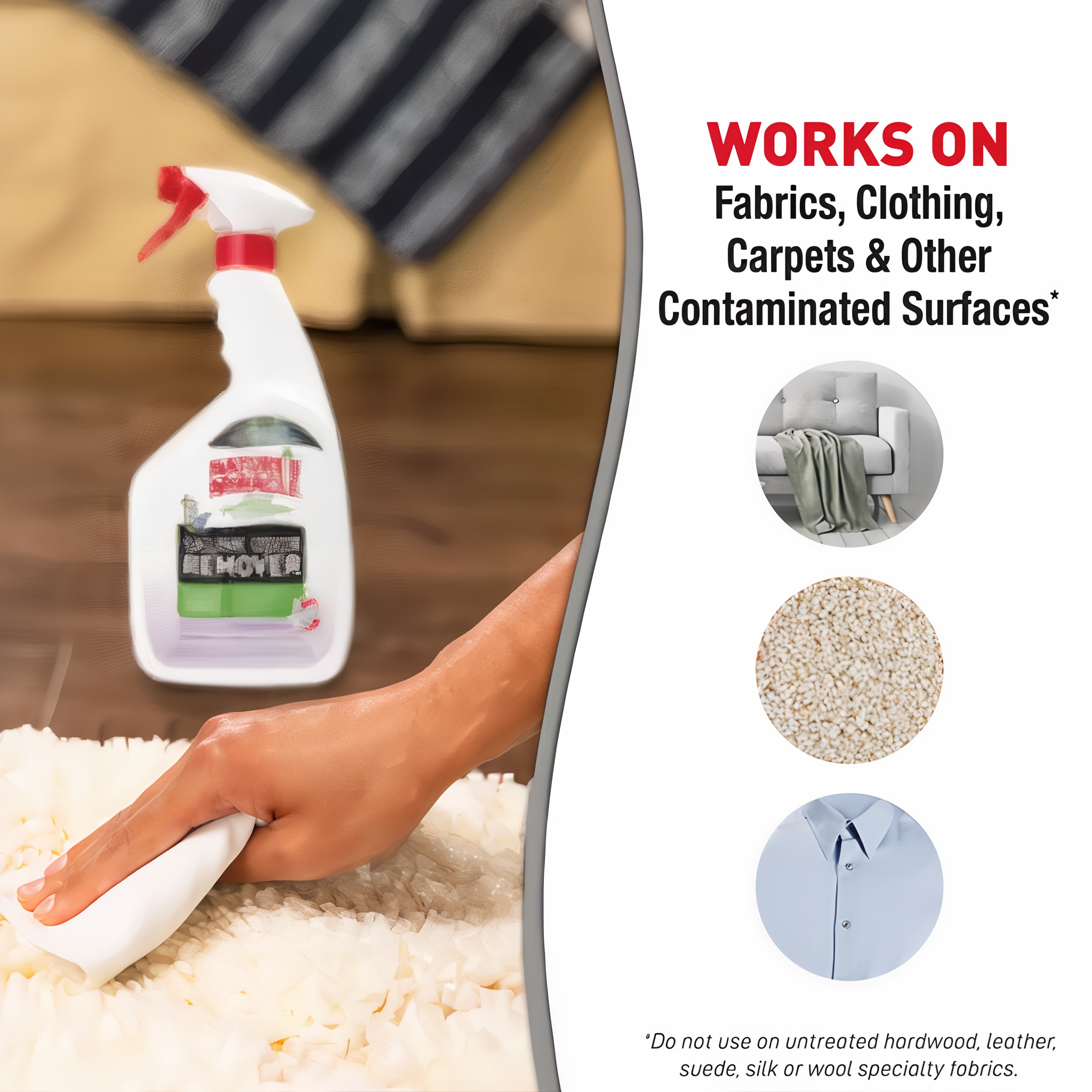 Nature's Miracle Skunk Odor Remover skunkodorremover lavender g08 workson