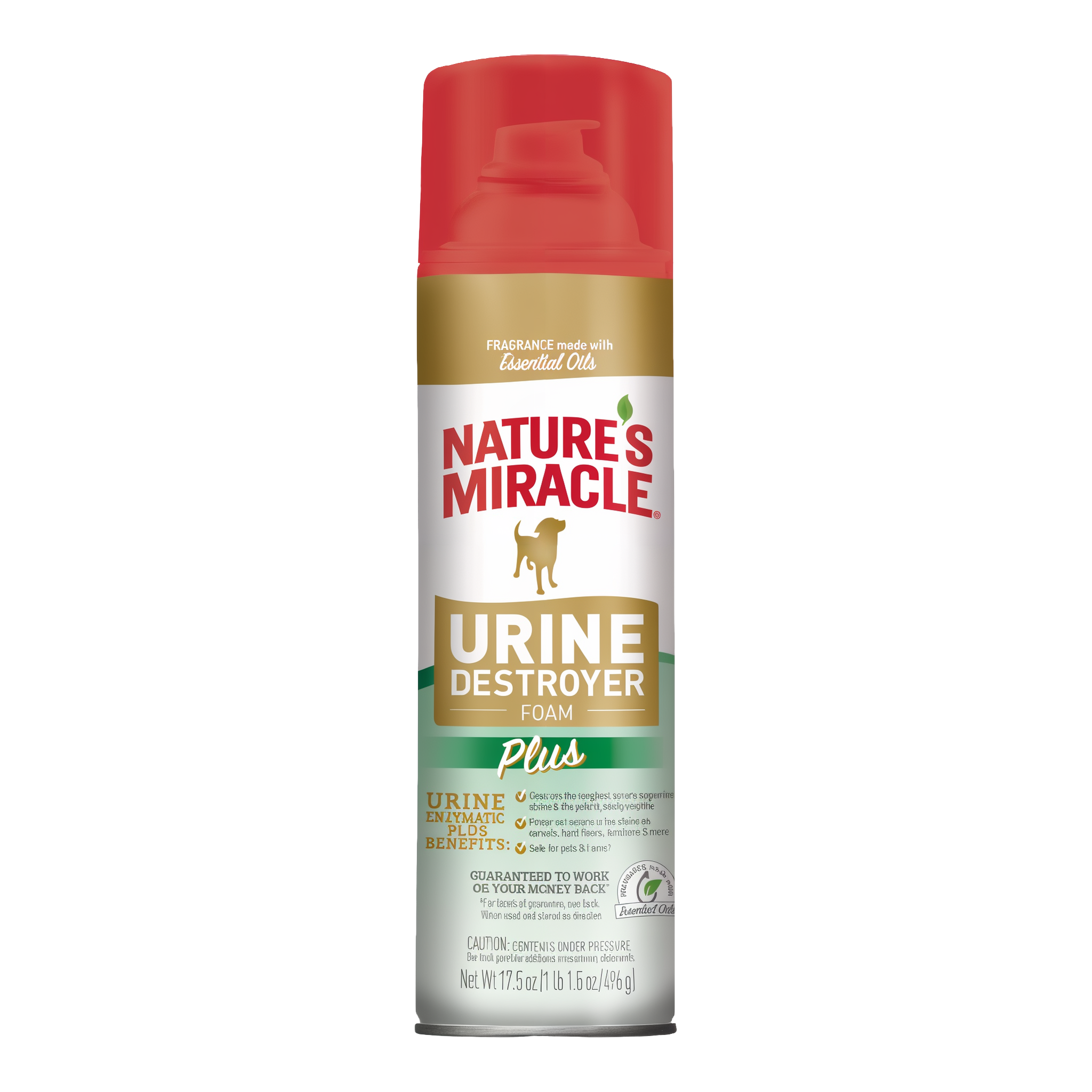 Nature's Miracle Urine Destroyer Foam Plus for Dogs package front