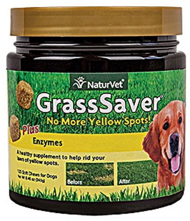 NaturVet Dog GrassSaver + Cranberry & Enzymes Soft Chew