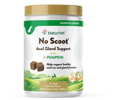 NaturVet No Scoot for Dogs Plus Pumpkin