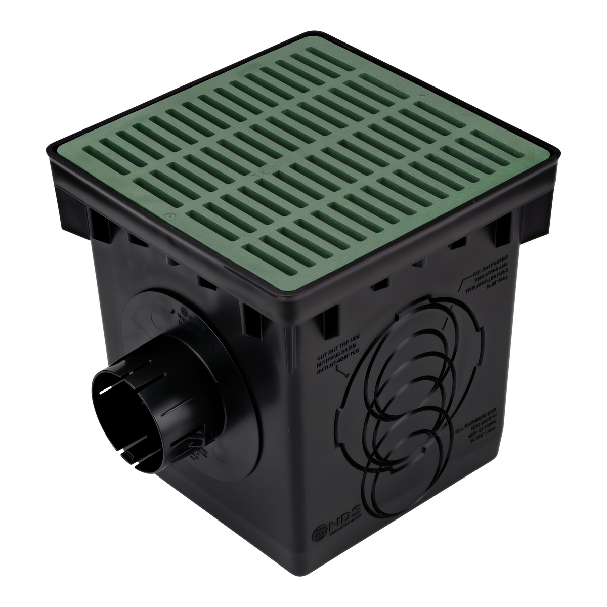 NDS 12 in. Square Catch Basin Drain Kit -- product image