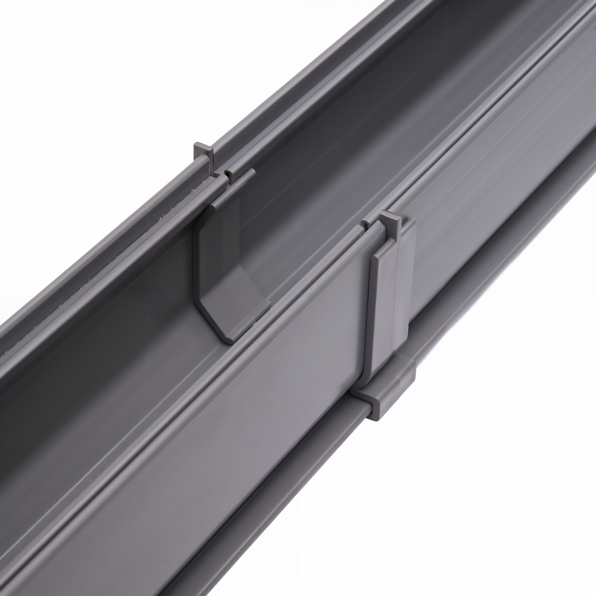 NDS Mini Channel Drain 3-1/16 in. x 6 ft. -- detail