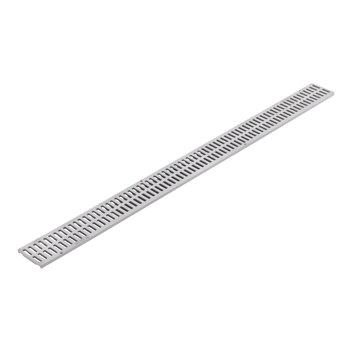 NDS Mini Channel Drain Grate 2-3/4 in. x 3 ft. Gray -- product image