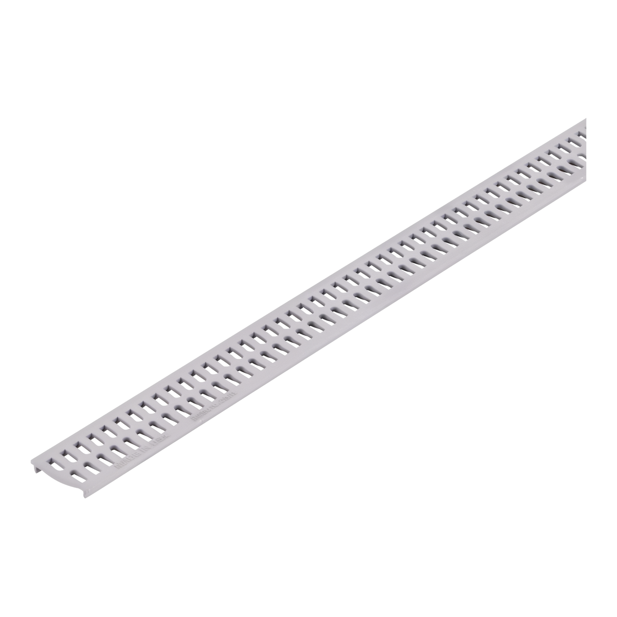 NDS Mini Channel Drain Grate 2-3/4 in. x 3 ft. Gray -- product image