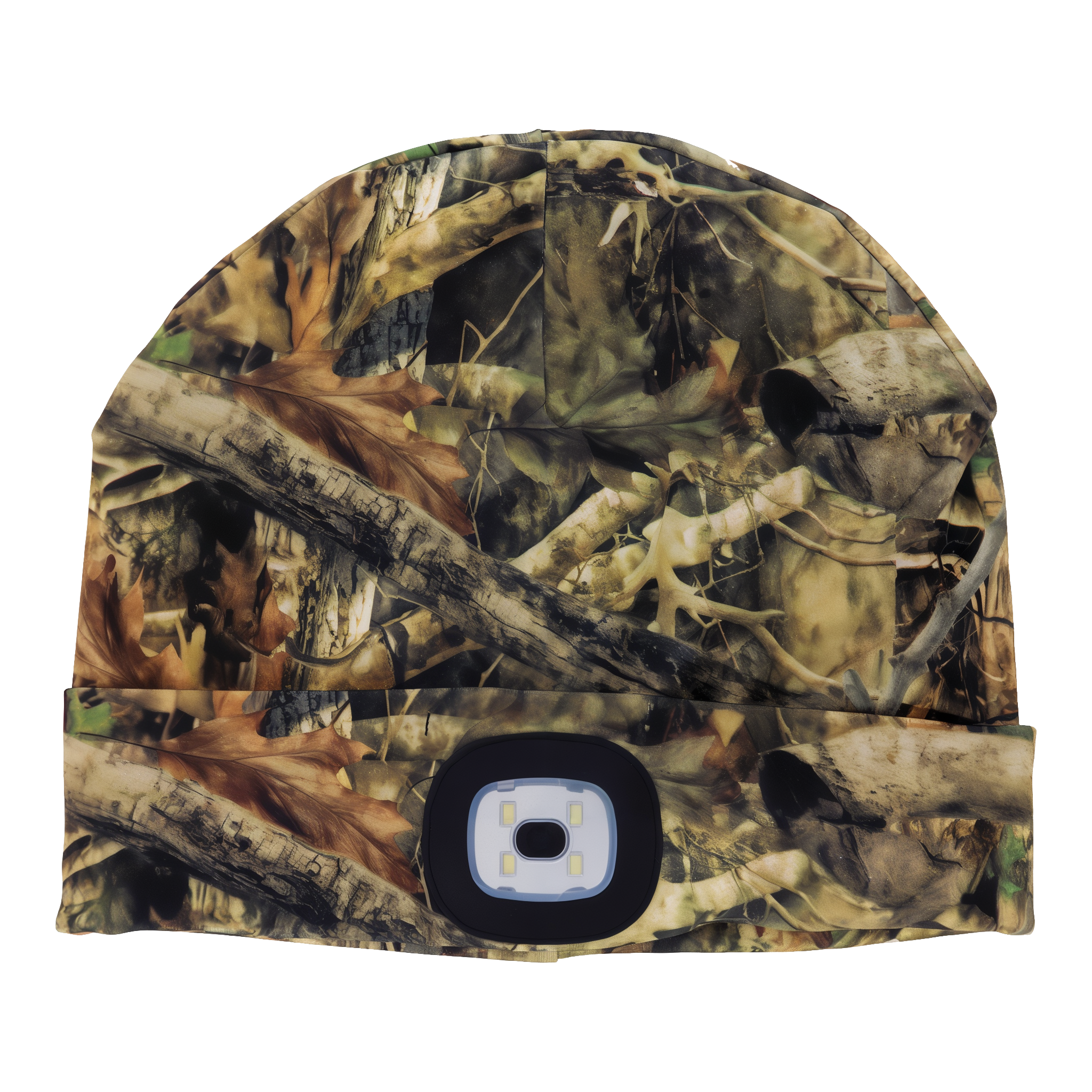Night Scope Sportsman Rechargeable LED Beanie in Camouflage