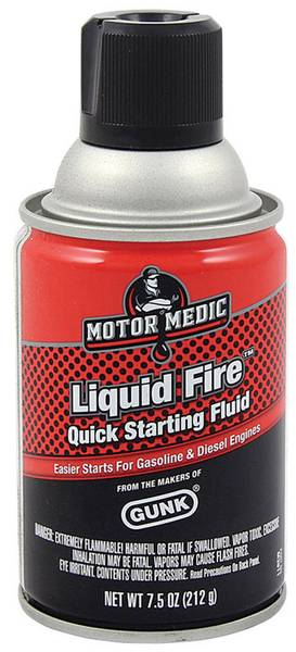 Solder Seal Gunk M3911 Liquid Fire Starting Fluid