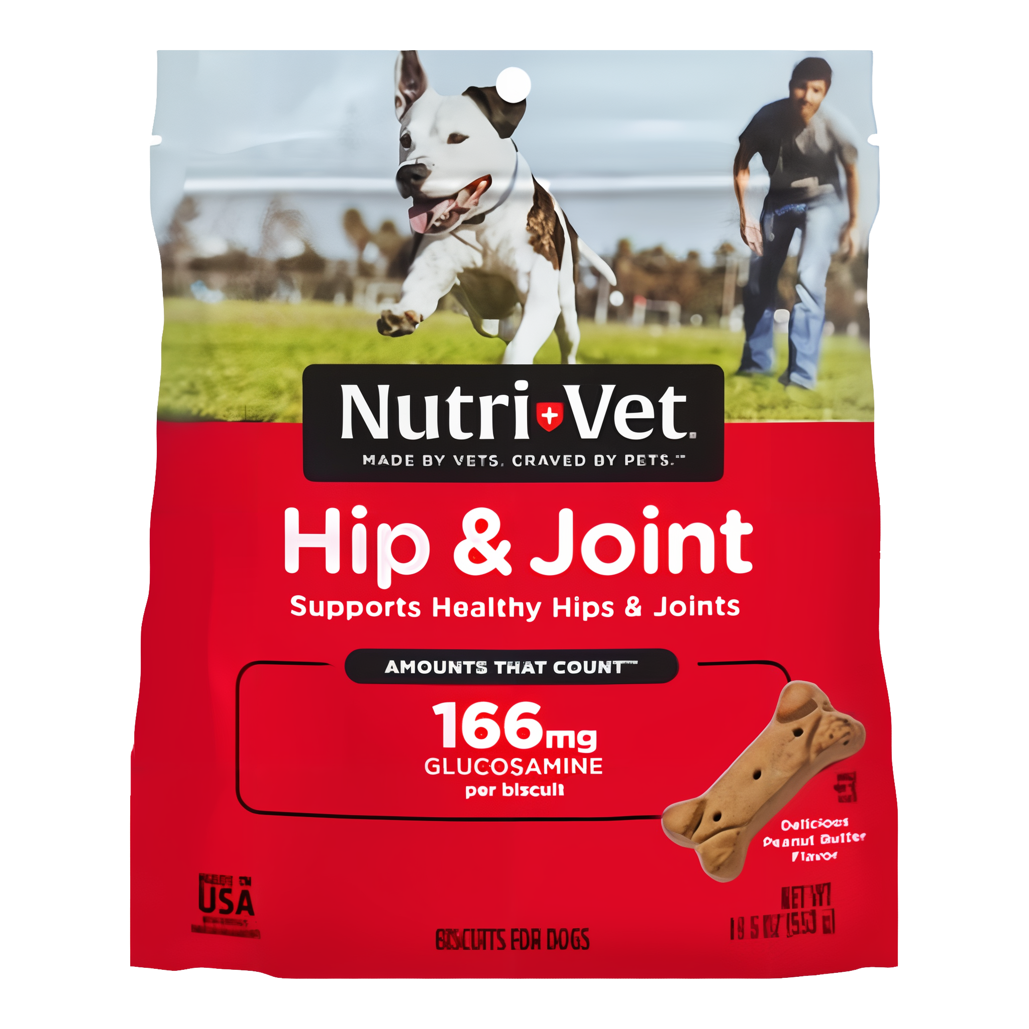 Nutri-Vet Hip & Joint Biscuits for Dogs