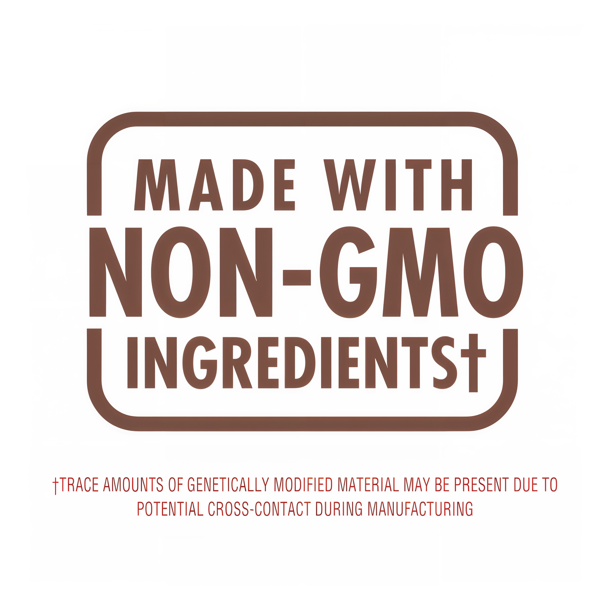Made with non-GMO ingredients