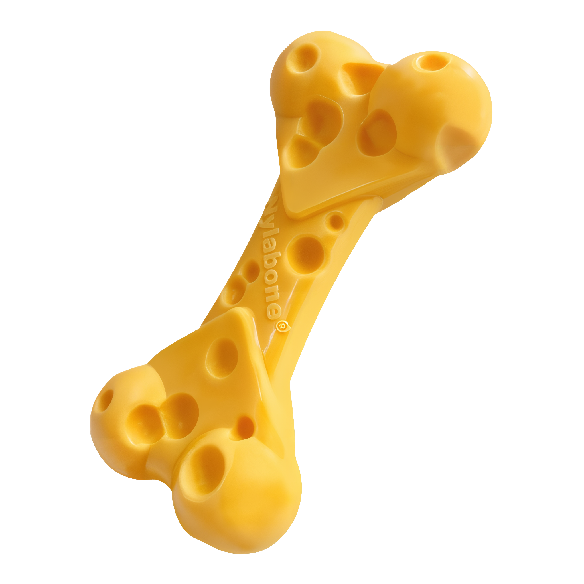 Nylabone Power Chew Cheese Bone out of package