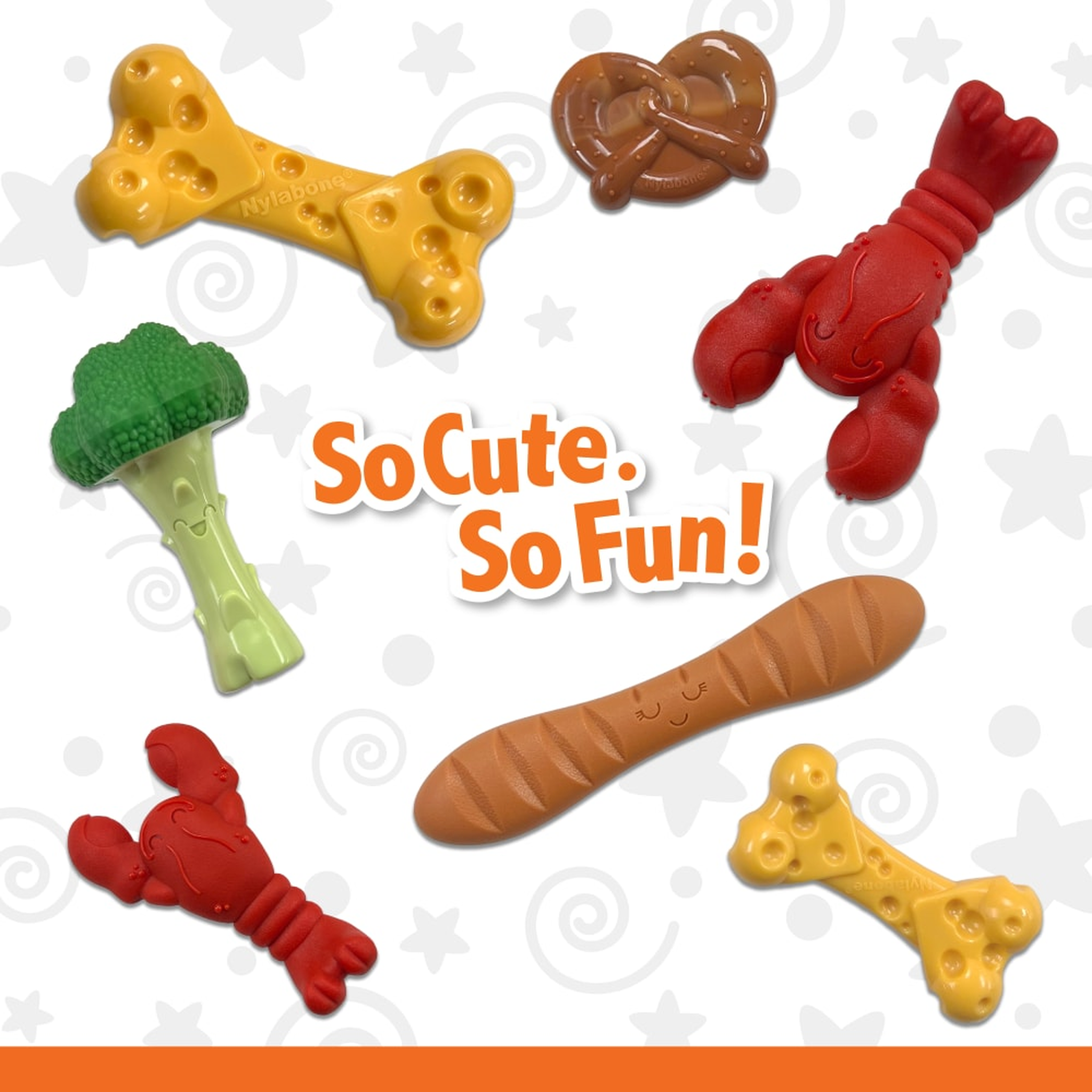 Nylabone Power Chew Cheese Bone product family