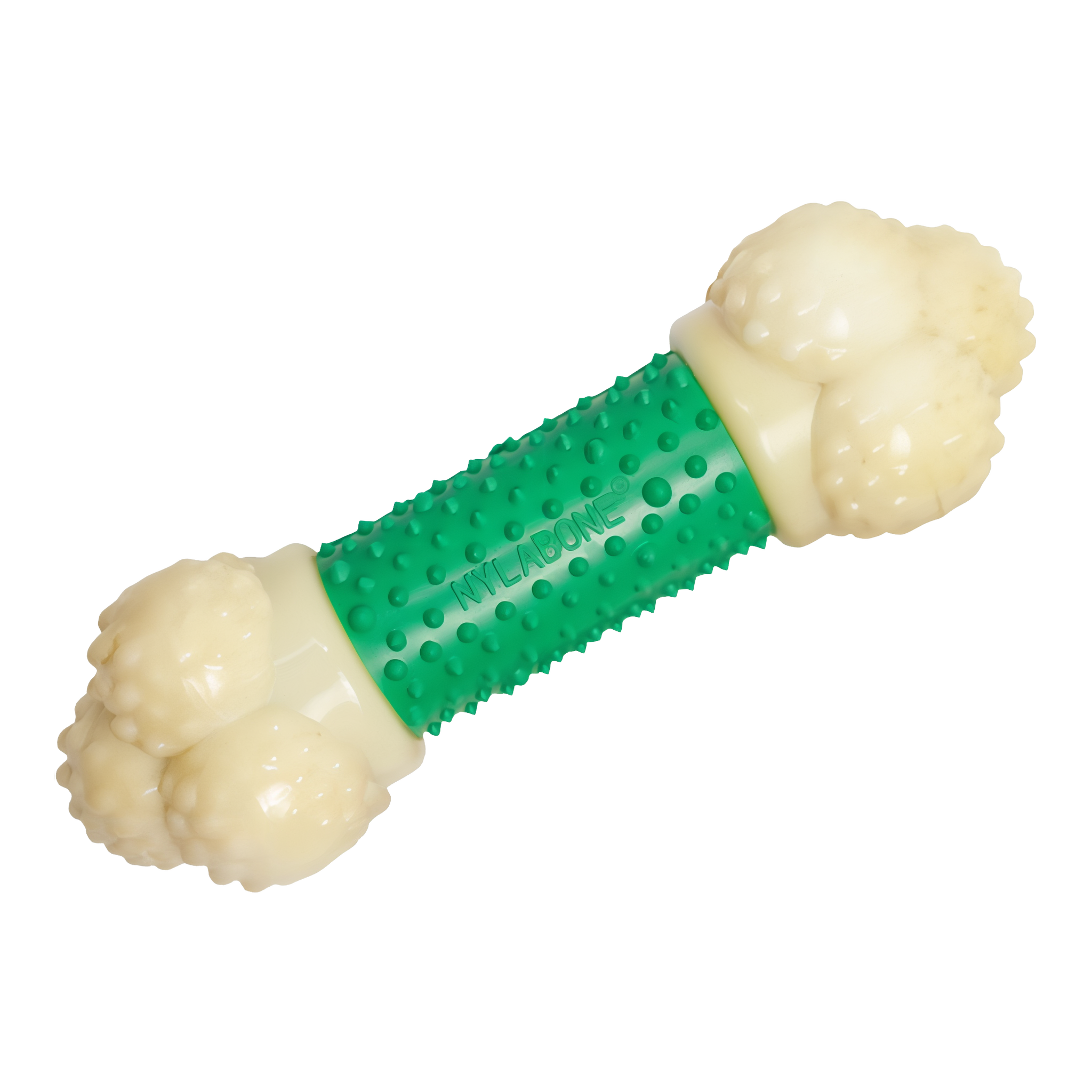 Nylabone Power Chew Double Action Bone Bacon Medium out of package