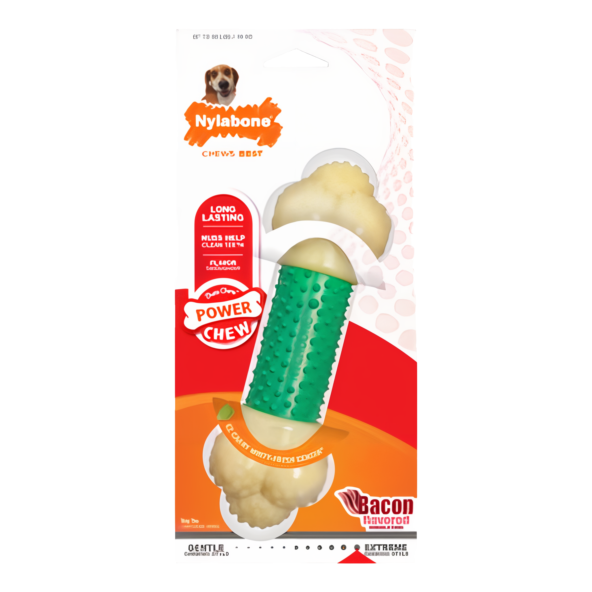 Nylabone Power Chew Double Action Bone Dog Chew Toy