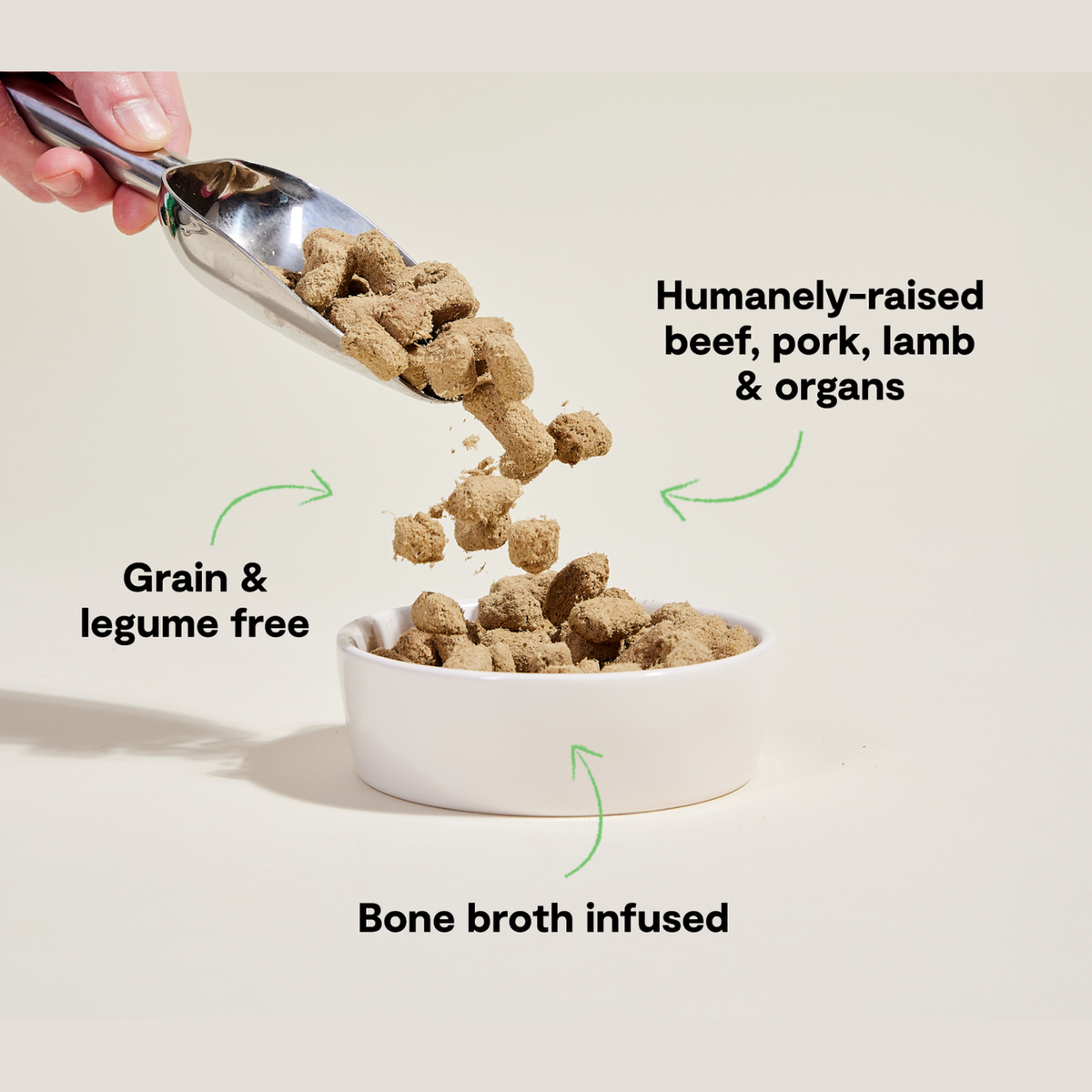 Open Farm RawMix Front Range Freeze Dried Raw Morsels for Dogs -- open farm rawmix front range freeze dried raw benefits - humanely raised beef