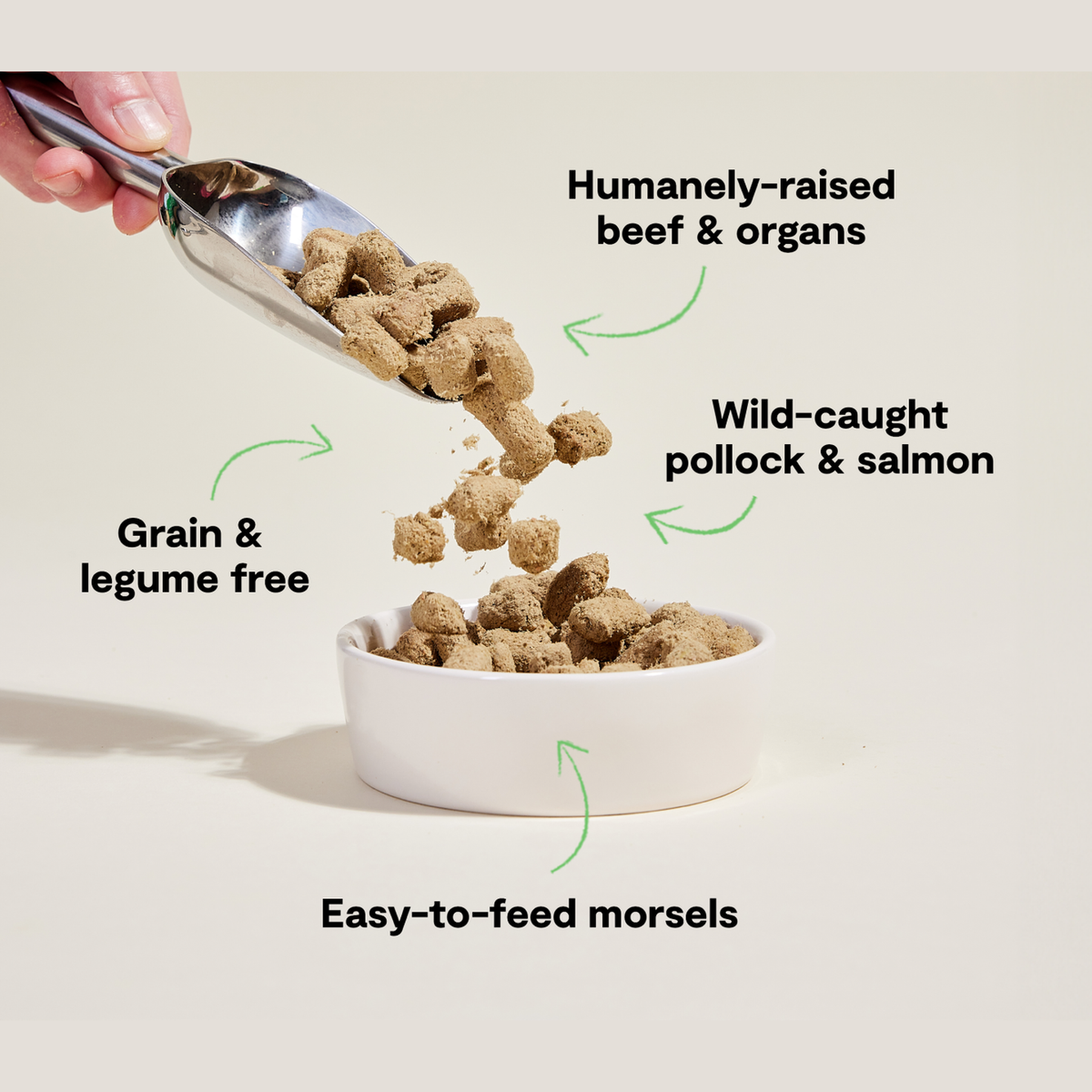 Open Farm RawMix Tide & Terrain Freeze Dried Raw Morsels for Dogs -- open farm rawmix tide and terrain freeze dried raw benefits - humanely raised beef and organs