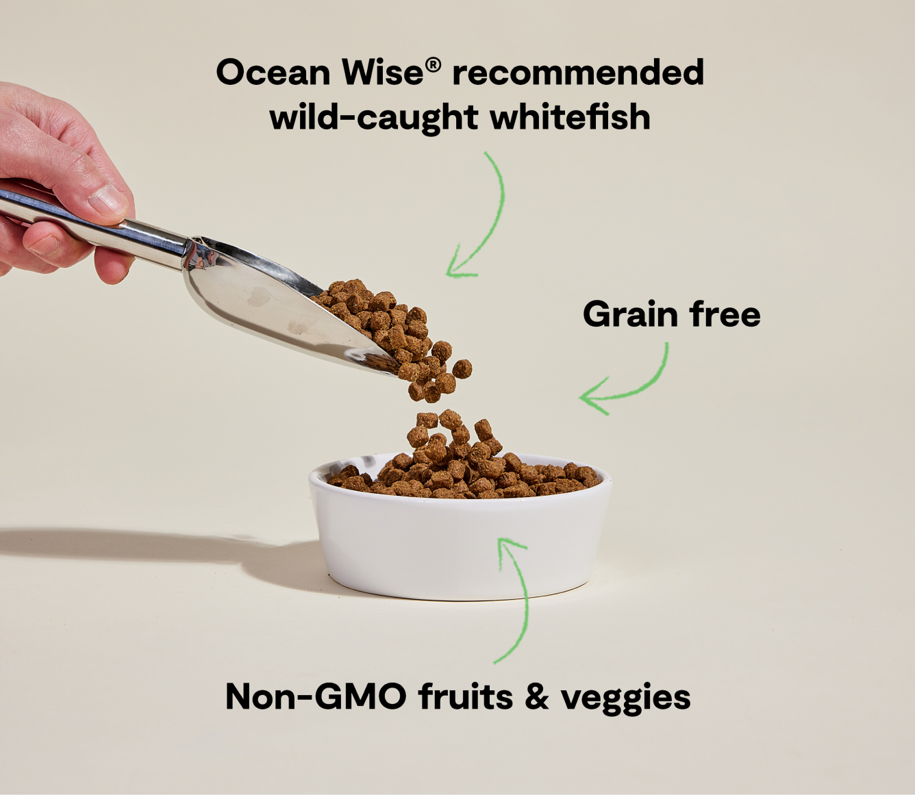 Open Farm Whitefish Grain-Free Dog Kibble key benefits