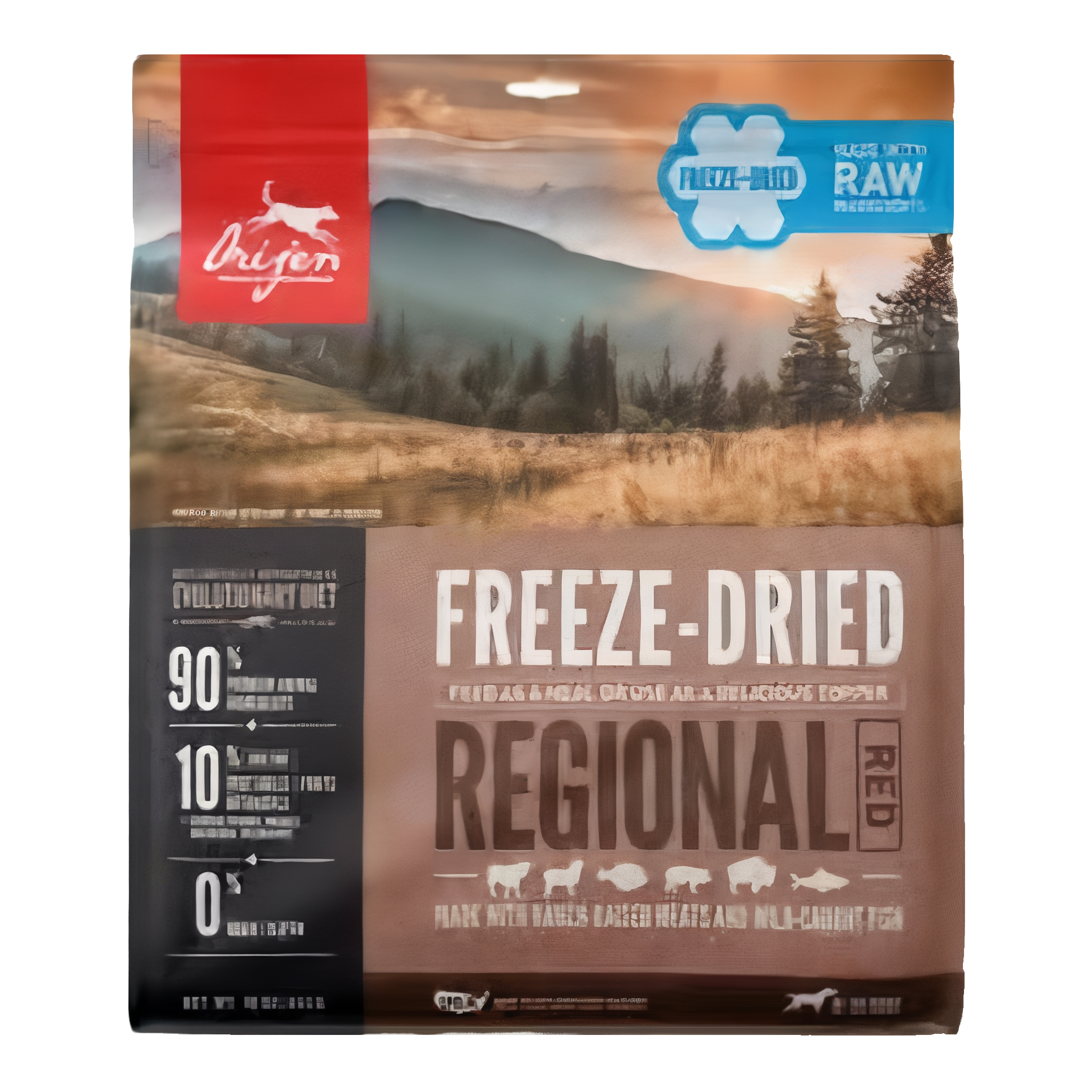 Orijen Freeze Dried Regional Red Dog Food