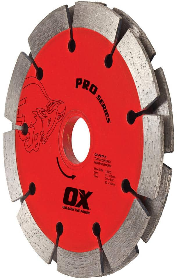 Pro Sandwich Double Tuck Pointing Cup Wheels Rim BiMetal Diamond Blade