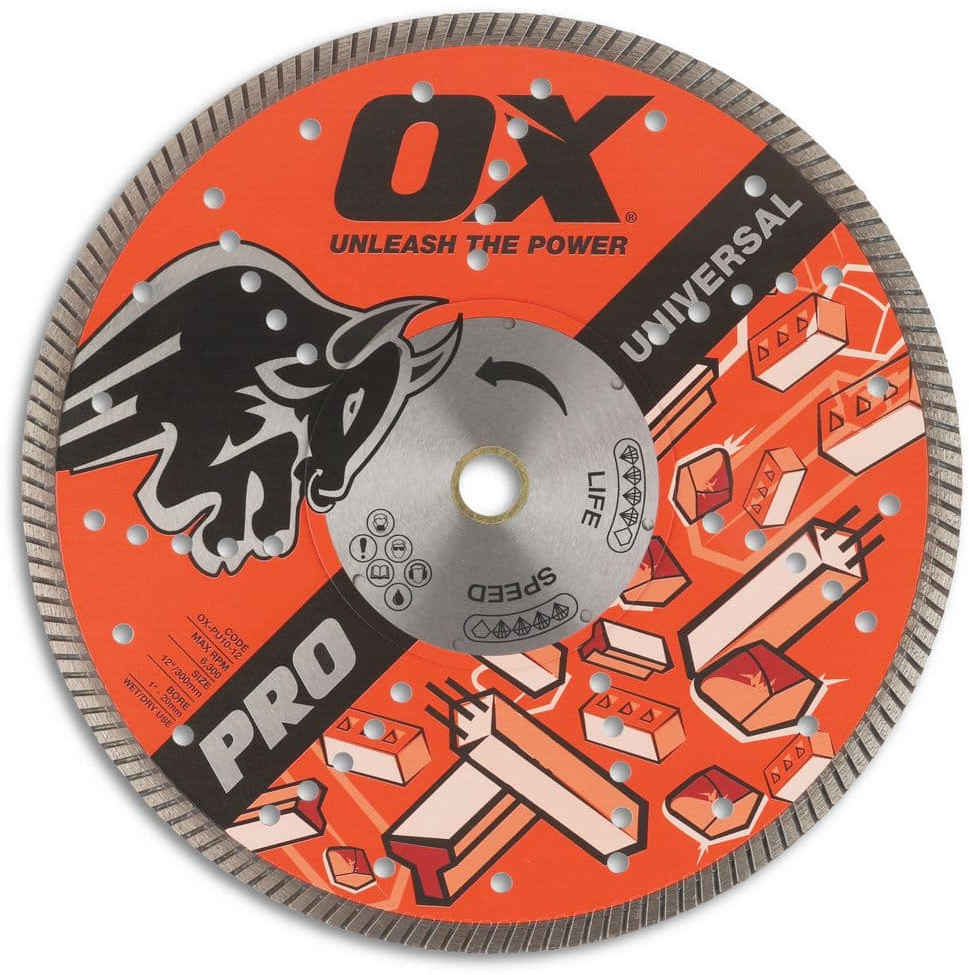 OX Professional Universal 12-Inch Diamond Blade