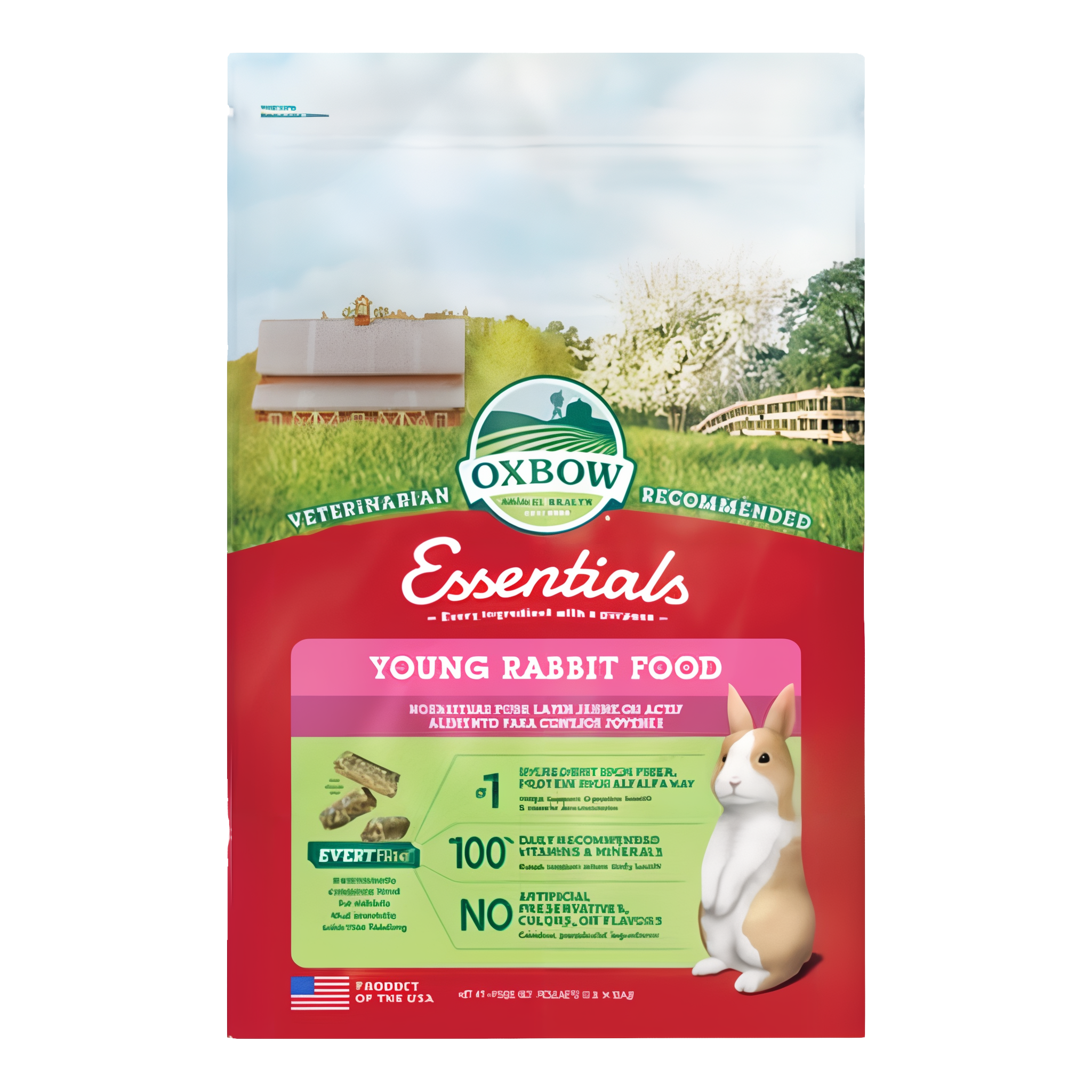 Oxbow Pet Products Essentials Bunny Basics Young Rabbit Food