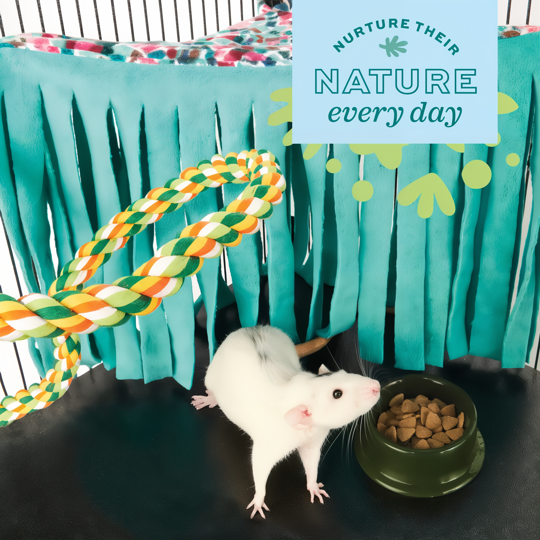 Nurture their nature every day with Oxbow habitat products
