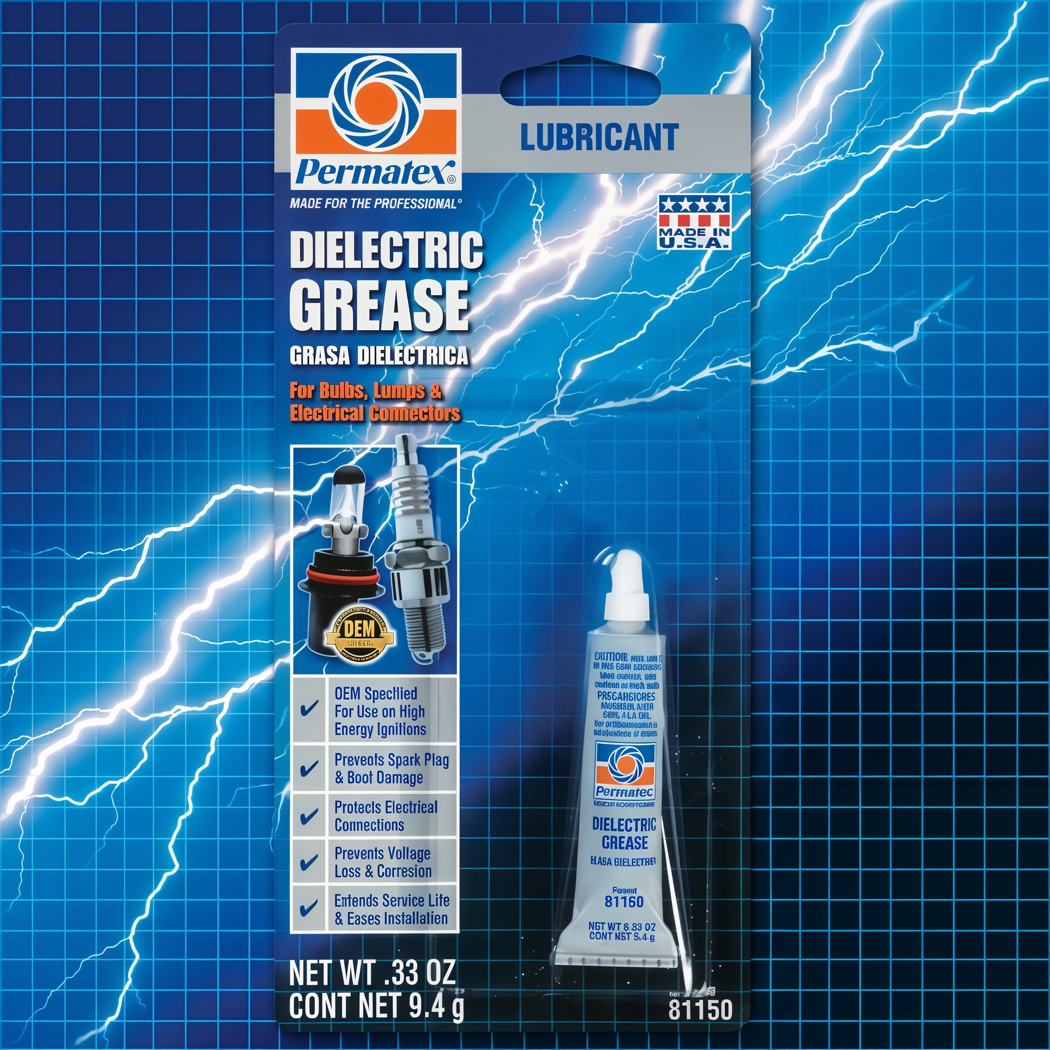 Permatex Dielectric Tune-Up Grease Machine & Tool Lubricant