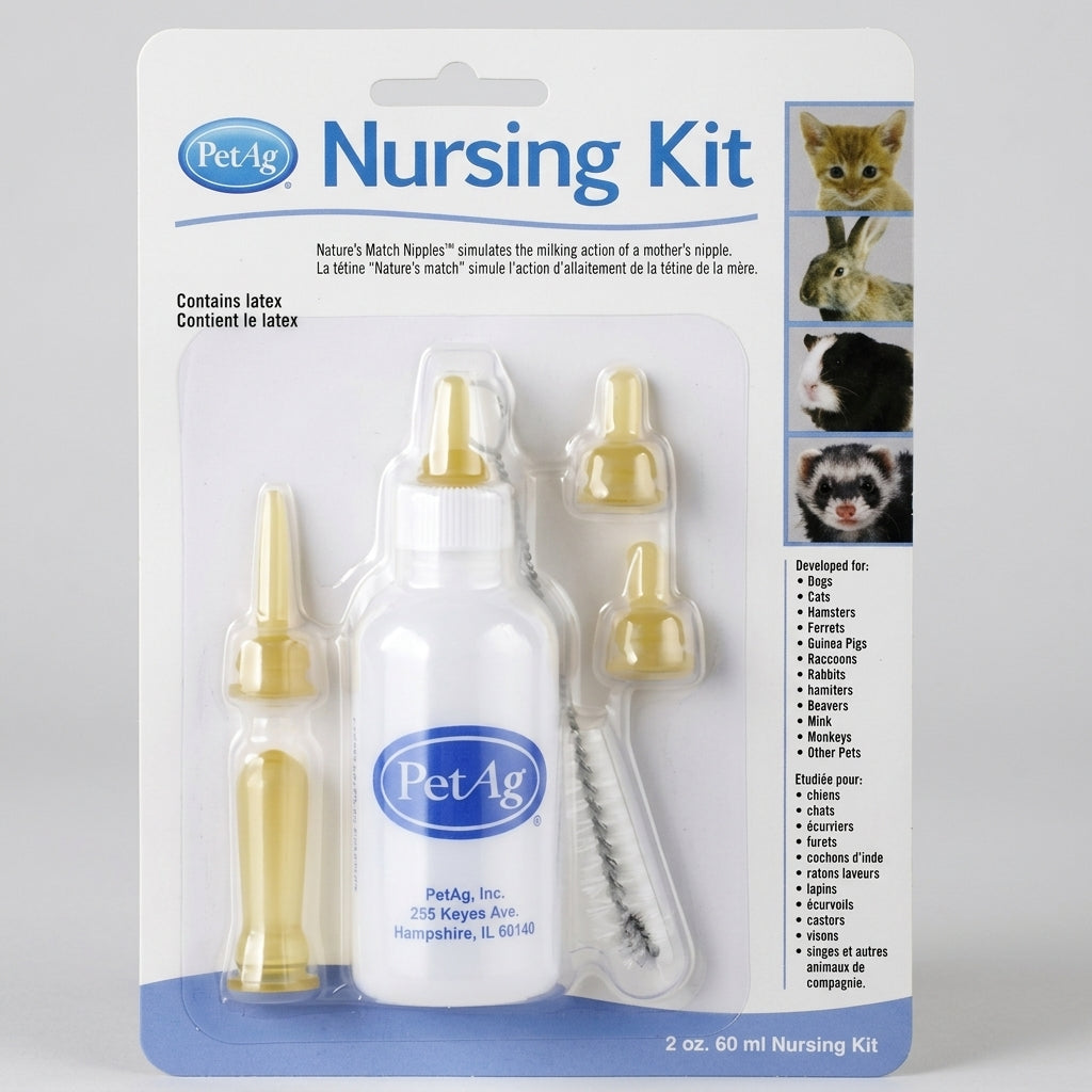 PetAg Nursing Kit for Puppy Kitten Small Animals