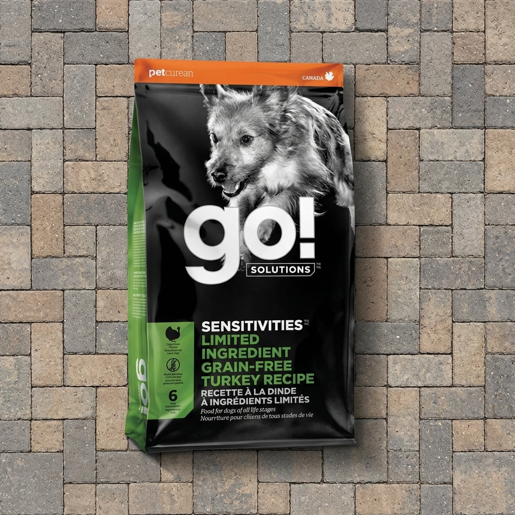 Petcurean GO! SENSITIVITIES Limited Ingredient Grain Free Turkey Recipe for Dogs