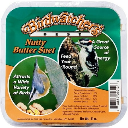 Pine Tree Farms Inc Birdwatcher's Best Suet Nutty Butter