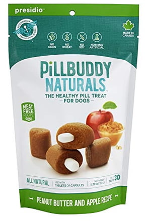 Pill Buddy Naturals Peanut Butter & Apple Recipe for Dogs