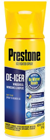 Prestone Windshield De-Icer Aerosol Can