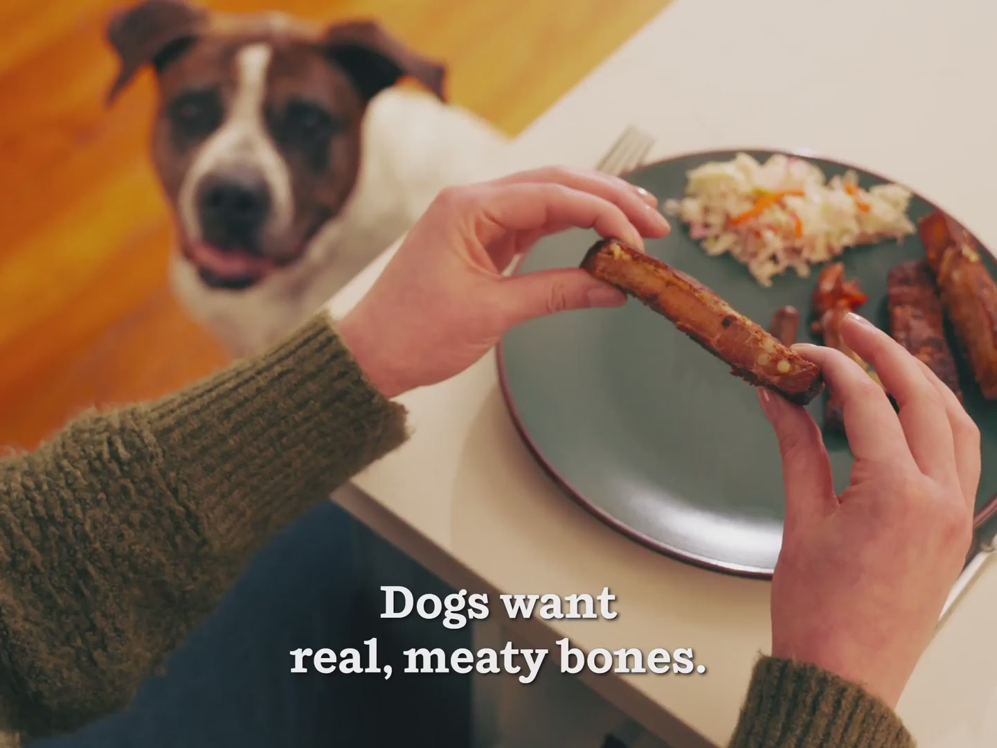 Woof HonestChew Meaty: the meaty chew that flakes instead of splinters