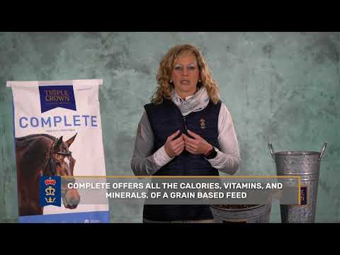 Horse Feed Experts explain Triple Crown Complete