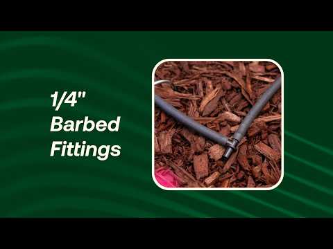 Rain Bird XBF1CONN 1/4 in. Barb Coupling -- video
