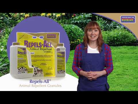 Bonide Repels-All Animal Repellent Granules 3 lb -- video