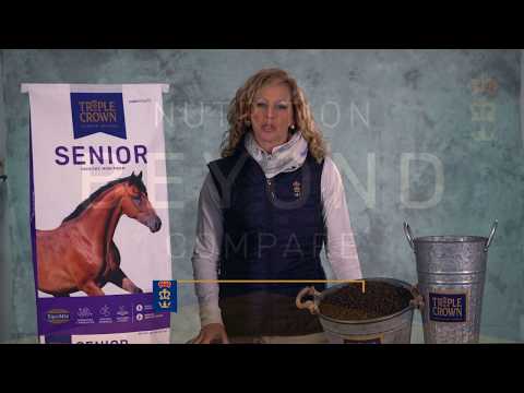 Horse Feed Experts video on Triple Crown Senior