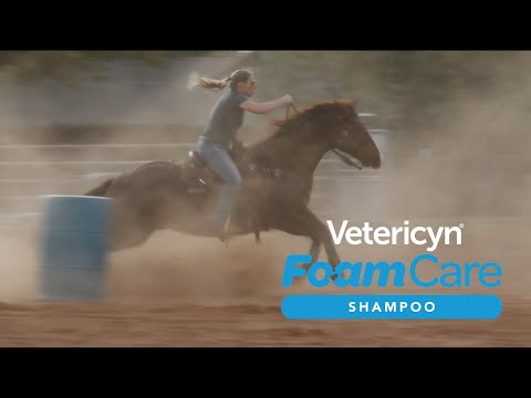 Vetericyn FoamCare Equine Shampoo product video